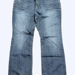 Seven 7 Jeans Womens Plus Size 20 Denim Embellished Pocket Bootcut Pants Blue Photo 0