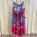 Farm Rio Anthropologie x  Printed High-Waisted Maxi Skirt Photo 1
