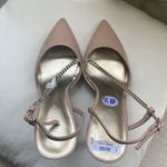 Nine West Slingback Pointed Toe Pump nude shoes Photo 2
