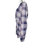 Bobbie & Brooks Bobbie Brooks Plus SIZE 1X Roll Tab Long Sleeve Elastic Waist Tie Blouson Dress Photo 4