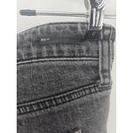Pilcro Anthropologie  and the Letterpress Slim BF Black Denim Shorts Size‎ 32 Photo 2