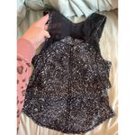 Lululemon Women’s Sculpt Tank Top Black White Splatter Mesh Size Tag Missing Photo 1