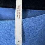 Free People Blue Mini Dress Leg-O-Mutton Sleeves Women’s Size 4 Photo 8