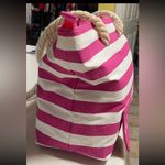 Proto Vino Pink and White Striped Women's Bag Photo 5