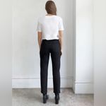 Oak + Fort  Slim Fit Elastic Waist Back Black Jeans Size S Photo 1