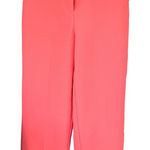 ZARA  Trousers High Waist Straight Leg Coral Pink Pants Size S‎ Photo 0