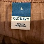 Old Navy  Brown‎ Ribbed Knit Sleeveless Tank Top Sz S NEW Photo 2