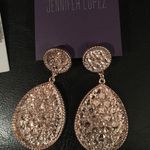Jennifer Lopez  Pave Rose Gold Elegant earrings Photo 0