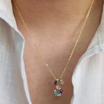 “s” Initial Necklace Gold Photo 0