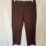 Chico's  Brown Cropped Ankle Pants 3 16 XL Photo 7