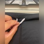 Urban Outfitters  Black Blue Mesh Panel Midi Thigh Bike Shorts SZ M Photo 1