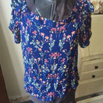 Stitchfix Your Story Hawley off shoulder blouse Blue Size M Photo 0