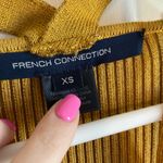 French Connection Joanna Mari long sleeve midi sweater dress extra small harvest mustard yellow Photo 5