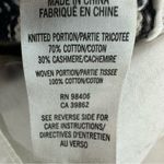 Theory  Rymalia Sweater Shirt Dress Tunic Top Striped Medium Blue Whte Photo 3