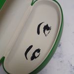 Kate Spade Apple Green  Domed Sunglasses Case With Cloth Photo 5