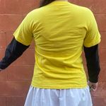 Nickelodeon Yellow SpongeBob SquarePants Layered Long Sleeve T-Shirt Photo 2