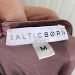 Baltic Born Katelyn Velvet Maxi Wrap Dress Size Medium Clove Brown Boho Wedding Photo 5