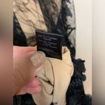 Dress the Population  Audrey Floral Appliqué Lace Dress Black and Nude Size XL Photo 11