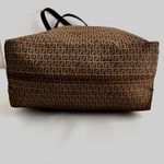 Fendi Authentic  Zucca monogram tote bag nylon/leather Photo 6