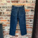 SLVRLAKE London Straight High Rise Jeans in Midnight Mile, 25 Blue Photo 5