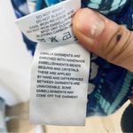 Camilla crystal embellished printed 100% silk crepe kaftan ONESIZE Photo 5