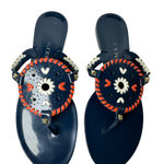 Jack Rogers Georgica Jelly Flip-Flop Thong Sandals Photo 0