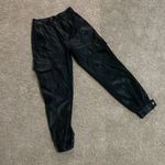 ZARA faux leather jogger fit pants. S Photo 6