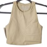 Outdoor Voices Cream Crop Top NWT Size XXS Cream Cropped Tank Photo 0