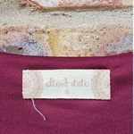 Altar'd State  Long Sleeve V-Neck Velvet Floral Romper Small Photo 3