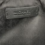 Michael Kors  Brown &  Black Logo Saffiano Leather Wristlet Pouch Handbag Photo 6