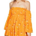 Free People  Lana Off the Shoulder Tunic M Photo 0