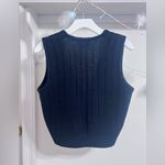 Vintage Joan Leslie Knit Cardigan Vest Black Size undefined Photo 3