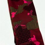 Adidas  Women's Red and Pink Camouflage Leggings Photo 1
