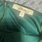 Andree by Unit Andree' by Unit Green Dress sz S ruffle sleeve mini sheath crepe office career Photo 3