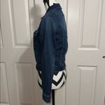 Current/Elliott  Blue The Snap Jean Jacket Photo 2