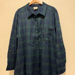 Tuckernuck Blackwatch Tate Plaid Callahan Long Sleeve Mini Dress Sz XXXL NWOT Black Photo 4