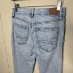 American Eagle  90's Skinny Light Wash Distressed Jeans Denim Size 2 Regular Photo 2