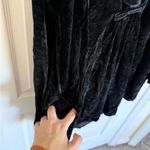 Free People  X CP Shades Jacey Black Velvet Tunic Mini Dress Photo 8