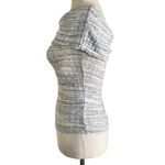 EXPRESS ONE ELEVEN Marble Off Shoulder Ribbed Top Size Small Casual Fitted Cute Photo 5