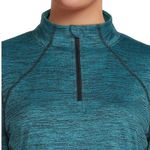 Athletic Works  Womens Top Size Large 12-14 Lightweight 1/4 Zip Front New Photo 1