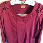 Catherine Malandrino Cranberry Training Pullover Outerwear Top Small Photo 1