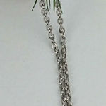 ♓Stainless steel Pisces zodiac necklace Silver Photo 0