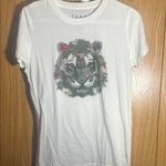 Free State White T-Shirt with Tiger Graphic Photo 0