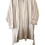 Faherty Brand Palm Springs Linen Blend Robe Jacket Photo 3