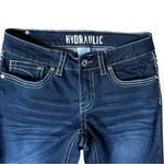 Hydraulic Vintage Y2K Low Rise Dark Wash Denim Jeans Size 7/8 Photo 6