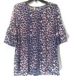 Lime n Chili  Animal Print Top Women’s Medium Photo 0