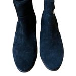 Michael Kors Michael Black Suede V Cut Ankle Boots Photo 3