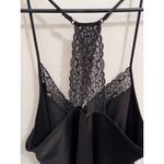 Black Lace Trim Cami and Shorts Pajama Set Women's Lingerie Loungewear Size XL Photo 5