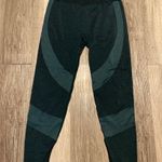 PINK - Victoria's Secret  women’s Dark Green athletic seamless pull on Leggings L Photo 0