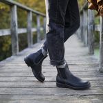 Blundstone  Black Women’s Originals #1448 Voltan Black Chelsea Boots Size 8 Photo 2